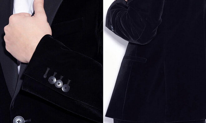 爆売れ中の「アルマーニ」のベルベットジャケットは、驚きの３万円台 