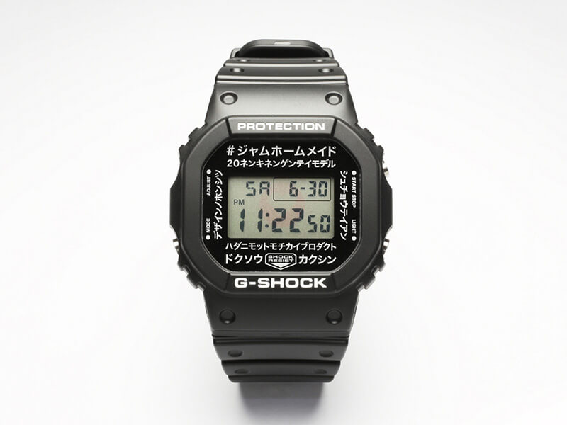 G-SHOCK」の文字盤がカタカナに。大胆な“ニッポン”コラボ！ | MEN'S